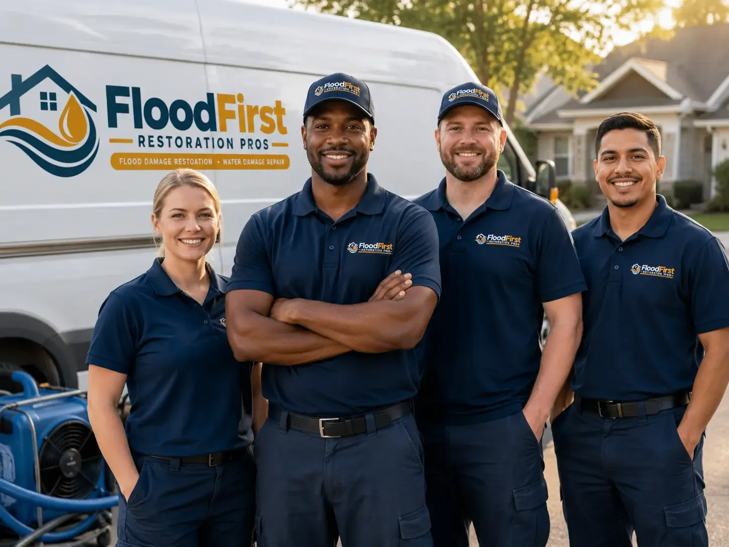 Flood Damage Restoration company in Pollocksville, NC